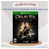 X-BOX ONE DEUS EX MANKIND DIVIDED VIDEO GAME