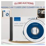 INSIGNIA 3-IN-1 LASER LENS CLEANER FOR CD, DVD