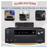 ONKYO 7.2-CH 4K UHD A/V RECEIVER (MSP:$799)