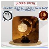 3D MOON LED NIGHT LIGHTS FAIRY LAMP FOR DECORATION