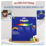 50-PIECES PRANG COLORED PENCILS SET