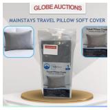 MAINSTAYS TRAVEL PILLOW SOFT COVER (15" x 20")