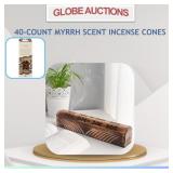 40-COUNT MYRRH SCENT INCENSE CONES