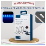 INSIGNIA 4-FT MULTI-COLOR LED TAPE LIGHT
