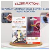 KEYSMART ANTIMICROBIAL COPPER ALLOY HAND KEYCHAIN