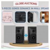 LIKE NEW 2PCS SONOS SONANCE INWALL SPEAKR(MSP:$899