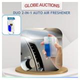 DUO 2-IN-1 AUTO AIR FRESHENER