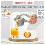 STAINLESS STEEL MANUAL HAND FRUIT JUICER