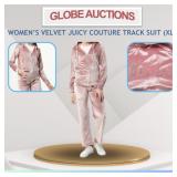 WOMENï¿½S VELVET JUICY COUTURE TRACK SUIT (XL)