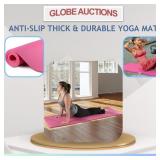 ANTI-SLIP THICK & DURABLE YOGA MAT