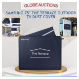 LIKE NEW SAMSUNG 75" TERACE TV DUST COVER(MSP:$349