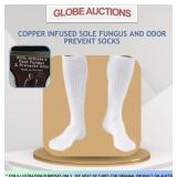 COPPER INFUSED SOLE FUNGUS AND ODOR PREVENT SOCKS