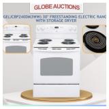 GE 30" FREESTANDING ELECTRIC RANGE (MSP:$1049)