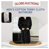 MENï¿½S COTTON TERRY CLOTH BATHROBE (SIZE:XXL)