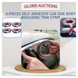 4-PCS SELF ADHESIVE CAR SIDE MOULDING TRIMï¿½STRIP