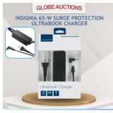 INSIGNIA 65-W SURGE PROTECTION ULTRABOOK CHARGER