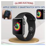 APPLE SERIES-3 SMARTWATCH + GPS (WORKING)