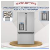 CAFE 36" REFRIGERATOR W/ HOT WATER DISP (MSP:$6249