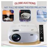 165" FULL HD HOME THEATER PROJECTOR (MSP:$190)