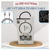 LBT 1-FT USB-A TO USB-C CABLE