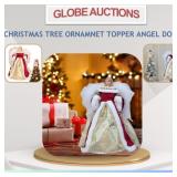 CHRISTMAS TREE ORNAMNET TOPPER ANGEL DOLL