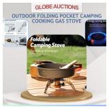 OUTDOOR FOLDING POCKET CAMPING COOKING GAS STOVE