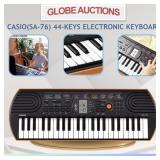 LOOKS NEW CASIO 44-KEYS ELECTRONIC KEYBOARD