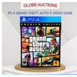 PS-4 GRAND THEFT AUTO-5 VIDEO GAME