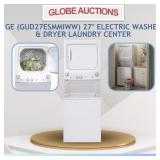 GE 27" ELECTRIC WASHER & DRYER (MSP:$2349)