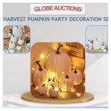 HARVEST PUMPKIN PARTY DECORATION SET
