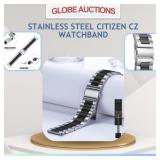 STAINLESS STEEL CITIZEN CZ WATCHBAND