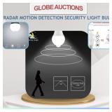 RADAR MOTION DETECTION SECURITY LIGHT BULB
