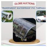 TRANSPARENT WATERPROOF PVC TARPAULIN