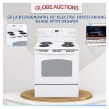 GE 30" ELECTRIC FREESTANDING RANGE+DRAWER(MSP:$899