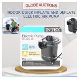 INDOOR QUICK INFLATE AND DEFLATE ELECTRIC AIR PUMP