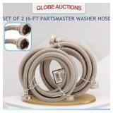SET OF 2 ( STEEL FILL HOSE KIT FOR WASHER )