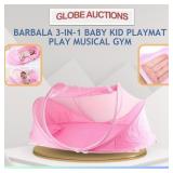BARBALA 3-IN-1 BABY KID PLAYMAT PLAY MUSICAL GYM