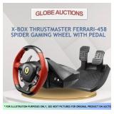X-BOX THRUSTMASTER GAMING WHEEL W/ PEDAL(MSP:$170