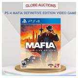 PS-4 MAFIA DEFINITIVE EDITION VIDEO GAME