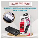 ENERGIZER 20000mAh MAX POWER BANK W/ LCD SCREEN