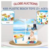 KIDS PLASTICS BEACH TOYS (3+ AGES)