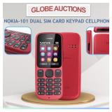 NOKIA-101 DUAL SIM CARD KEYPAD CELLPHONE