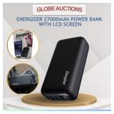 ENERGIZER 27000mAh POWER BANK W/ LCD SCREEN