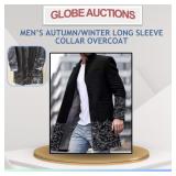 MENï¿½S AUTUMN/WINTER LONG SLEEVE COLLAR OVERCOAT(M)