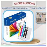 PRINTOXE 5-PREMIUM QUALITY INK CATRIDGES(MSP:$106)