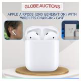 APPLE AIRPODS(2ND GEN) WITH WIRELESS CHARGING CASE