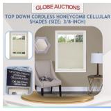 TOP DOWN CORDLESS HONEYCOMB CELLULAR SHADES