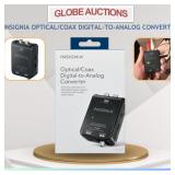 INSIGNIA OPTICAL/COAX DIGITAL TO ANALOG CONVERTER