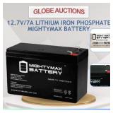 12.7V/7A LITHIUM IRON PHOSPHATE MIGHTYMAX BATTERY