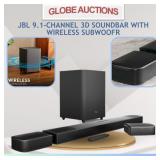 JBL 9.1-CHANNEL 3D SOUNDBAR W/ SUBWOOFER(MSP:$999)
